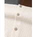 Mens Patchwork Spliced Ribbed Short Sleeve Shirts