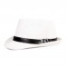 Men Straw Casual Vintage All  match Breathable Sunshade Top Hats Flat Hats