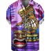 Tiki Drum Hawaiian Art Print Short Sleeve Shirt